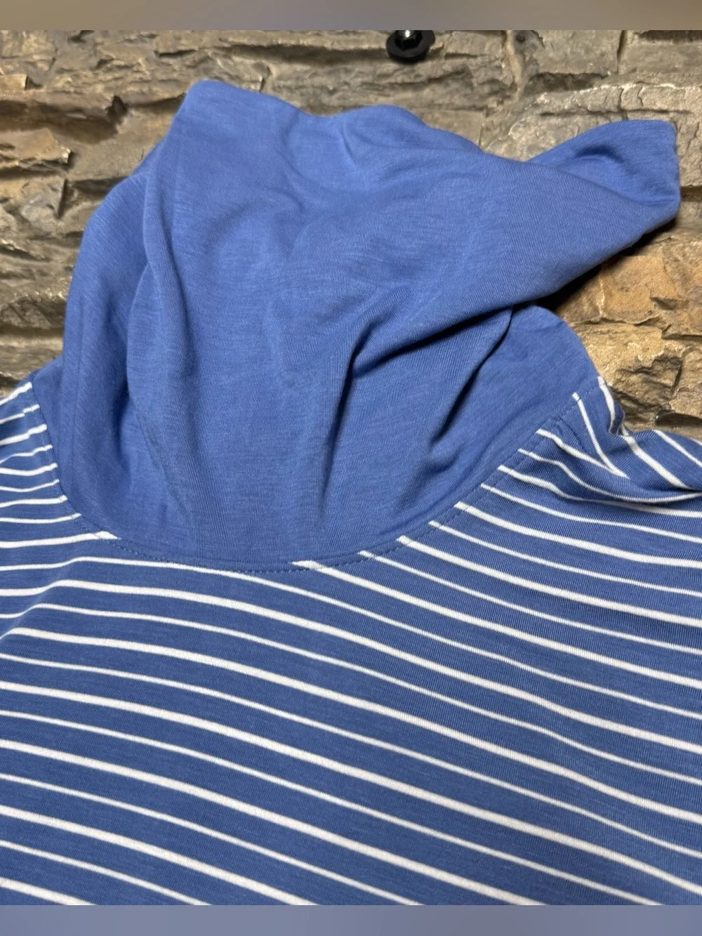 NEW Columbia Omni Shade Long Sleeve Striped Shirt Women’s XL Essential UPF NWT